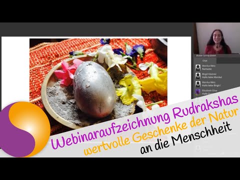 Webinaraufzeichnung Rudrakshas - wertvolle Geschenke der Natur an die Menschheit