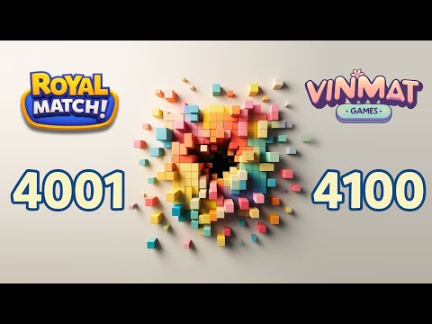 Royal Match - Level 4001 - Level 4100 Gameplay #games #royalmatch #royalmatchgameplay #로얄매치