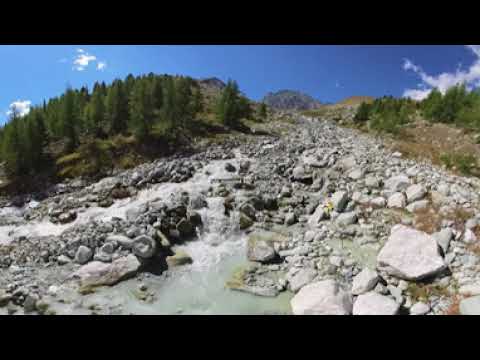 360° Video sample videos for virtual fieldwork, Tsijiore Nouve, Arolla Valley, Switzerland