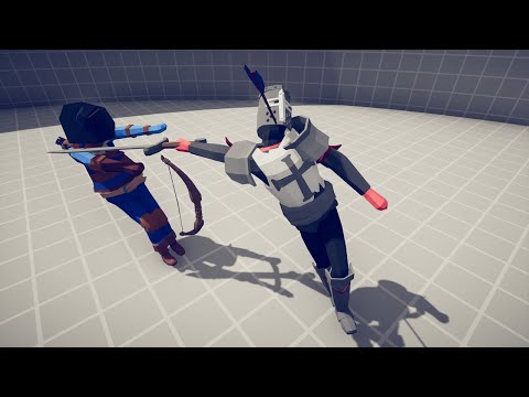 SWORD WARRIOR vs EVERY UNIT - TABS - Totally Accurate Battle Simulator