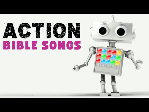 Action BIBLE Songs for Kids - Jett the Robot - Dance and Worship Fun!