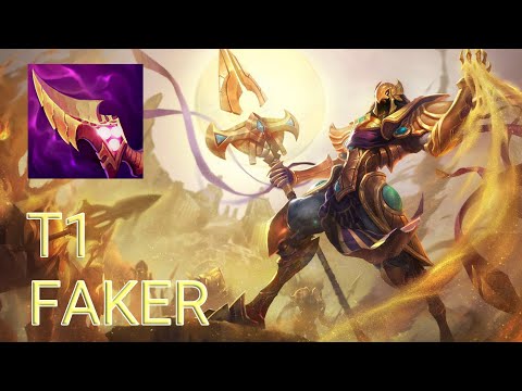 T1 Faker Azir Mid VS Kassadin | KR Master Patch 13.24