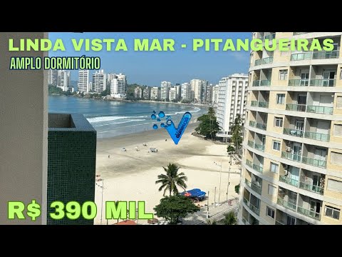 R$ 390 Mil - Apartamento à venda com Vista Mar - Pitangueiras