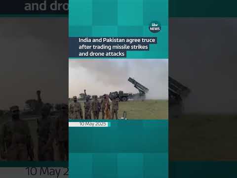 India and Pakistan have confirmed a ceasefire deal #itvnews #india #pakistan