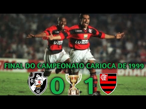 VASCO 0 x 1 FLAMENGO. FINAL DO CAMPEONATO CARIOCA DE 1999. MELHORES MOMENTOS. @relembrandojogos2