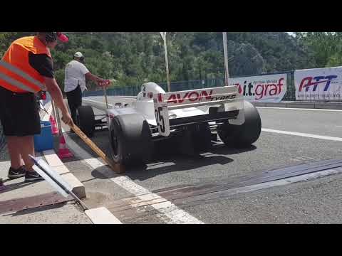 12 nagrada grada skradina. Formula3 start.  LASZLO SZASZ REYNARD-F3000