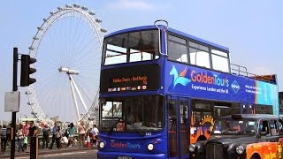 Hop-on-Hop-off London Sightseeing Bus tour , THE LONDON PASS, the UK by Goldentours(Classic Tour)