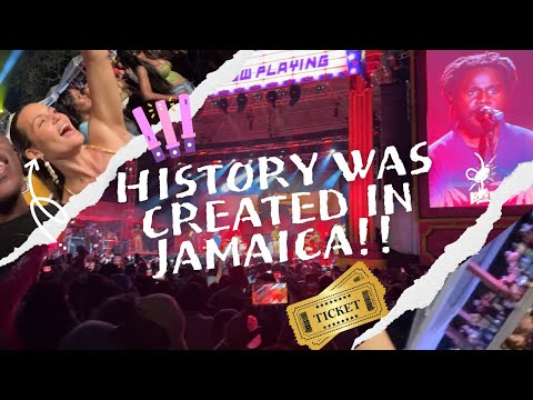 History Was Created In Jamaica and We Were THERE!!! @MeetTheMitchells
