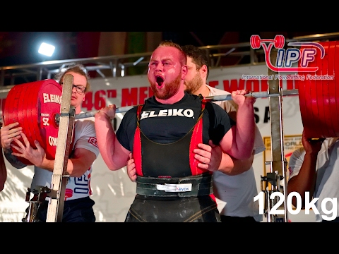 Men, 120 kg - World Open Powerlifting Championships 2016