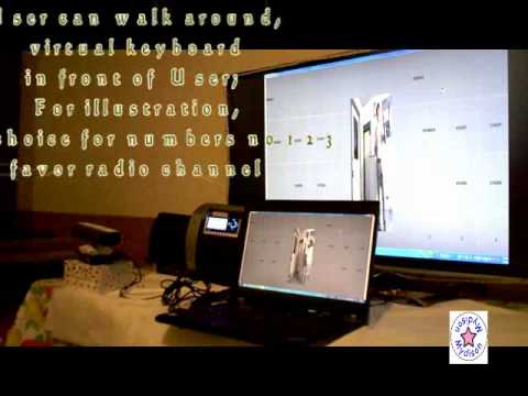 iRIID Video 8/9 - iRIID Gesture Interface Robot Virtual SIRIUS Radio Control Panel Video