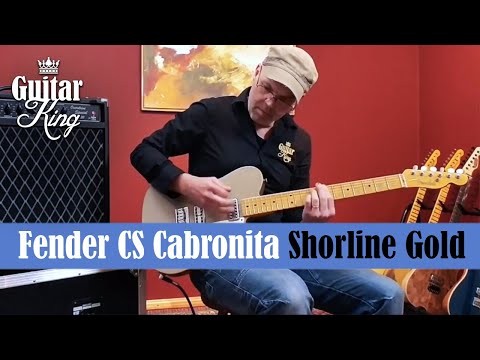 Fender Custom Shop La Cabronita Especial 1 of 20 pcs (Original 2009 MINT) Shoreline Gold image 16