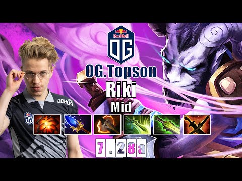 Riki Mid | OG.Topson | GODSON SHOWS YOU HOW TO PLAY RIKI | 7.28a Gameplay Highlights