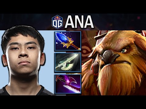 OG.ANA TRYHARD MID USING EARTHSHAKER - DOTA 2 7.30 GAMEPLAY