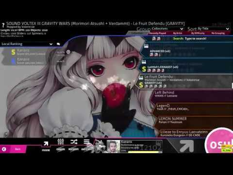 870k Le Fruit Defendu - Morimori Atsushi + Verdammt (mapped by Valentrixe) [Osu!mania]