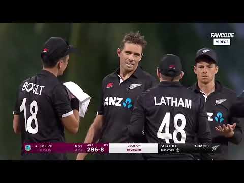 WI v NZ | 3rd ODI Highlights | New Zealand tour of West Indies | Live on FanCode