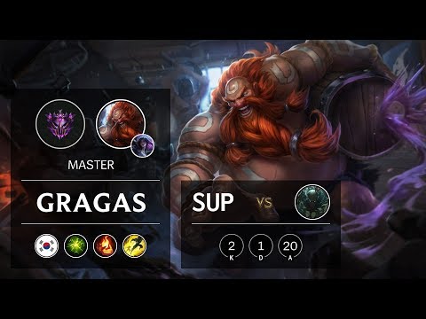 Gragas Support vs Pyke - KR Master Patch 9.15