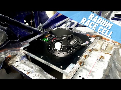 Awesome Radium Fuel cell for the 350z Drift Car