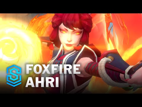 Foxfire Ahri Wild Rift Skin Spotlight