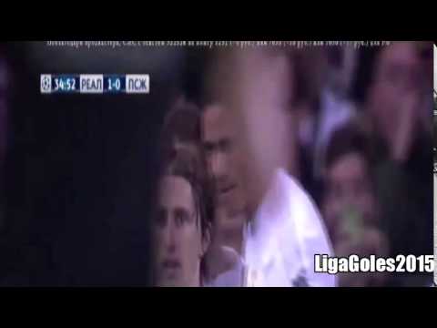 NACHO GOAL - REAL MADRID - PSG [CHAMPIONS LEAGUE] TRAPP FAIL