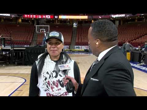 One-on-one with Dawn Staley after the SEC Championship