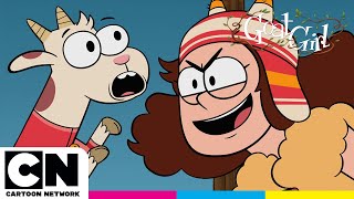 Ghost hunt for Scary Scarlett | Goat Girl | Cartoon Network UK