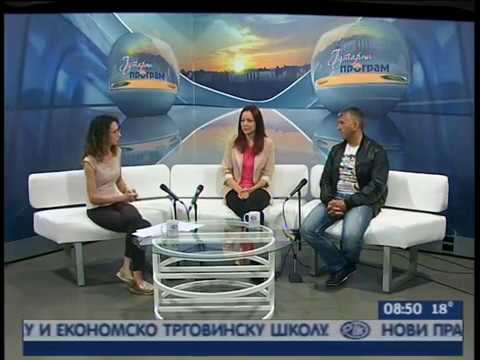 Gostovanje u jutarnjem programu RTK Andrijana Cvetković i Vladimir Aleksić 10 7 2018