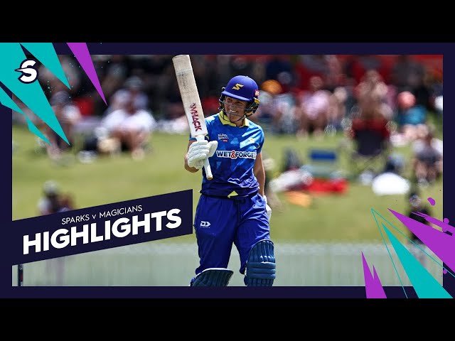 Otago Sparks vs. Canterbury Magicians – Match Highlights