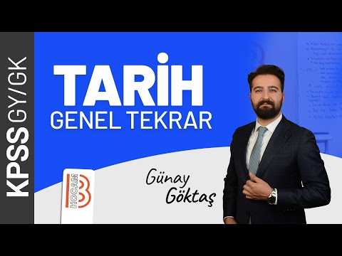 5)KPSS Tarih Genel Tekrar - İlk Türk İslam Devletleri 2 - Günay GÖKTAŞ
