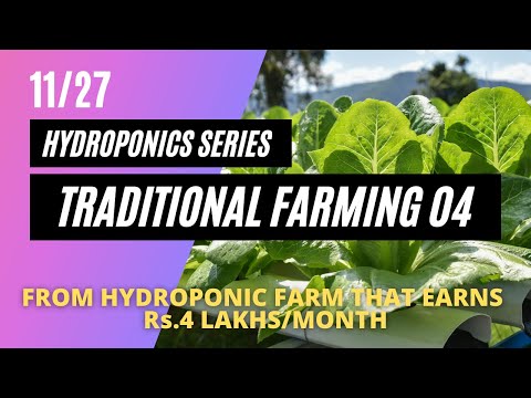 Traditional farming vs hydroponics farming | 11/27