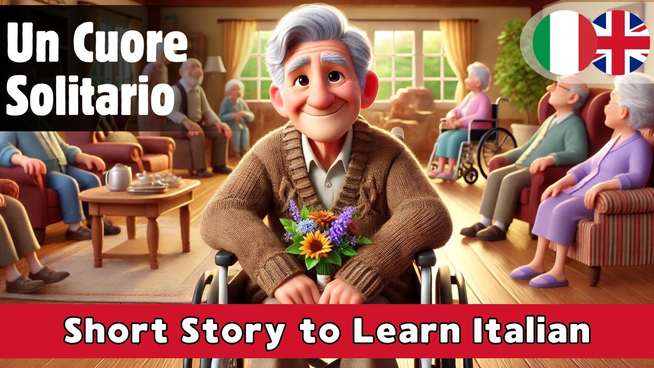 SIMPLE STORY to learn ITALIAN (A1-A2)