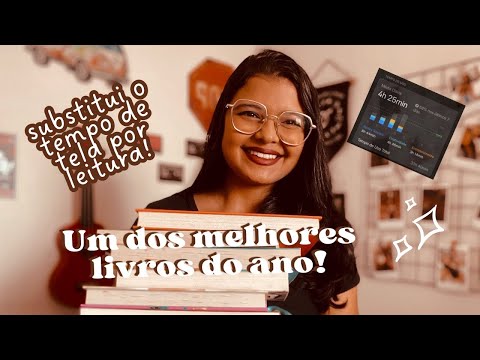 #Vlog 14 - Trocando o tempo de tela por leitura | A guerra que salvou minha vida 🍂🤎