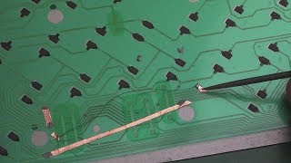 Commodore Amiga Mitsumi Keyboard Membrane Repair