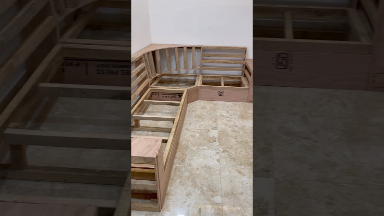 L shape sofa frame #shortsvideo