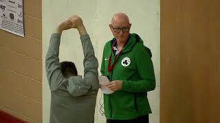 Warm up 1- Tip toe & heel walk, walking lunge