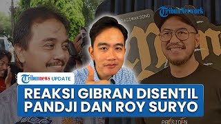 Reaksi Wapres Gibran saat Diminta Bandingkan Tingkah Lucu Pandji dan Roy Suryo yang Sentil Dirinya