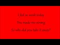We were men   Theory of a deadman