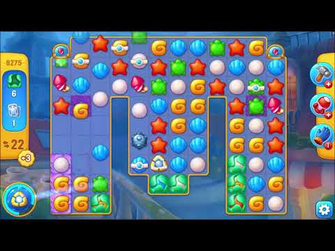 Fishdom Level 8275 walkthrough #fishdom #gaming