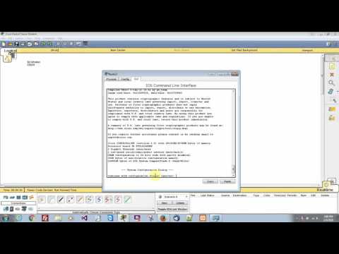 Cisco CCENT Hands On Lab