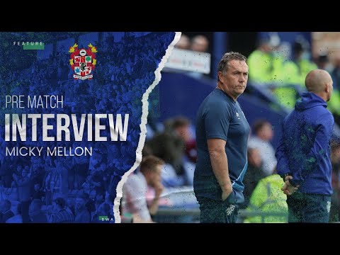 Pre Match | Micky Mellon (Port Vale)