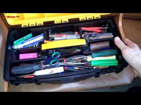 Ящик для инструмента ТИТАН 18 | Что в чемоданчике?