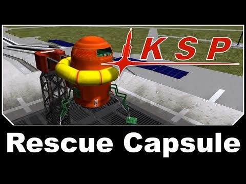 KSP Mods - Gerdin Montaplex Rescue Capsule