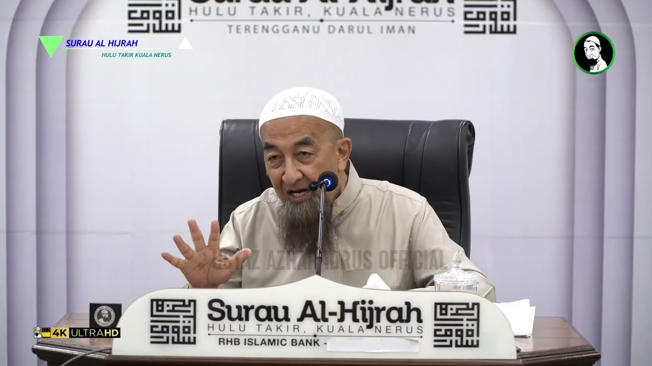Hukum Tak Belajar Ilmu Agama - Ustaz Azhar Idrus
