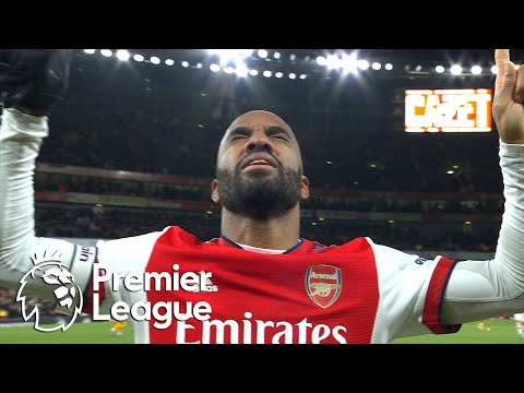 Alexandre Lacazette, Arsenal sink Wolves at the death ' Premier League
