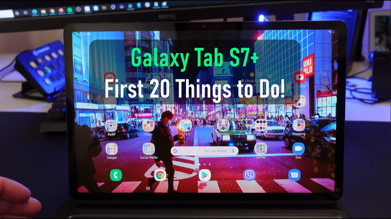 Samsung Galaxy Tab S7+ First 20 Things to Do!