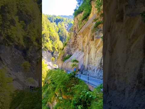 Hiking Going To Taminaschlucht In Bad Ragaz #switzerland #nature