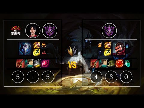 SG Blank Kindred vs Graves Jungle - KR Master Patch 10.11