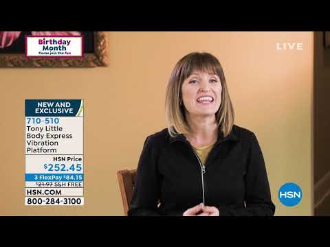 Tony Little Body Express Vibration Platform with 3 DVDs