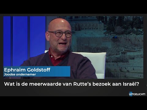 Uitgelicht! 25 oktober 2022 - Ephraïm Goldstoff over het bezoek van Rutte aan Israël
