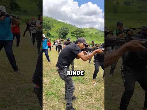 El municipio José Rafael Revenga en adiestramiento militar para la defensa de la patria