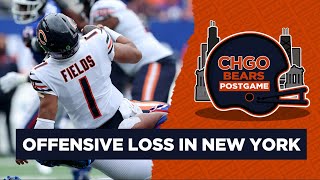 Chicago Bears offense fails again and again in loss to New York Giants | CHGO Bears Postgame LIVE